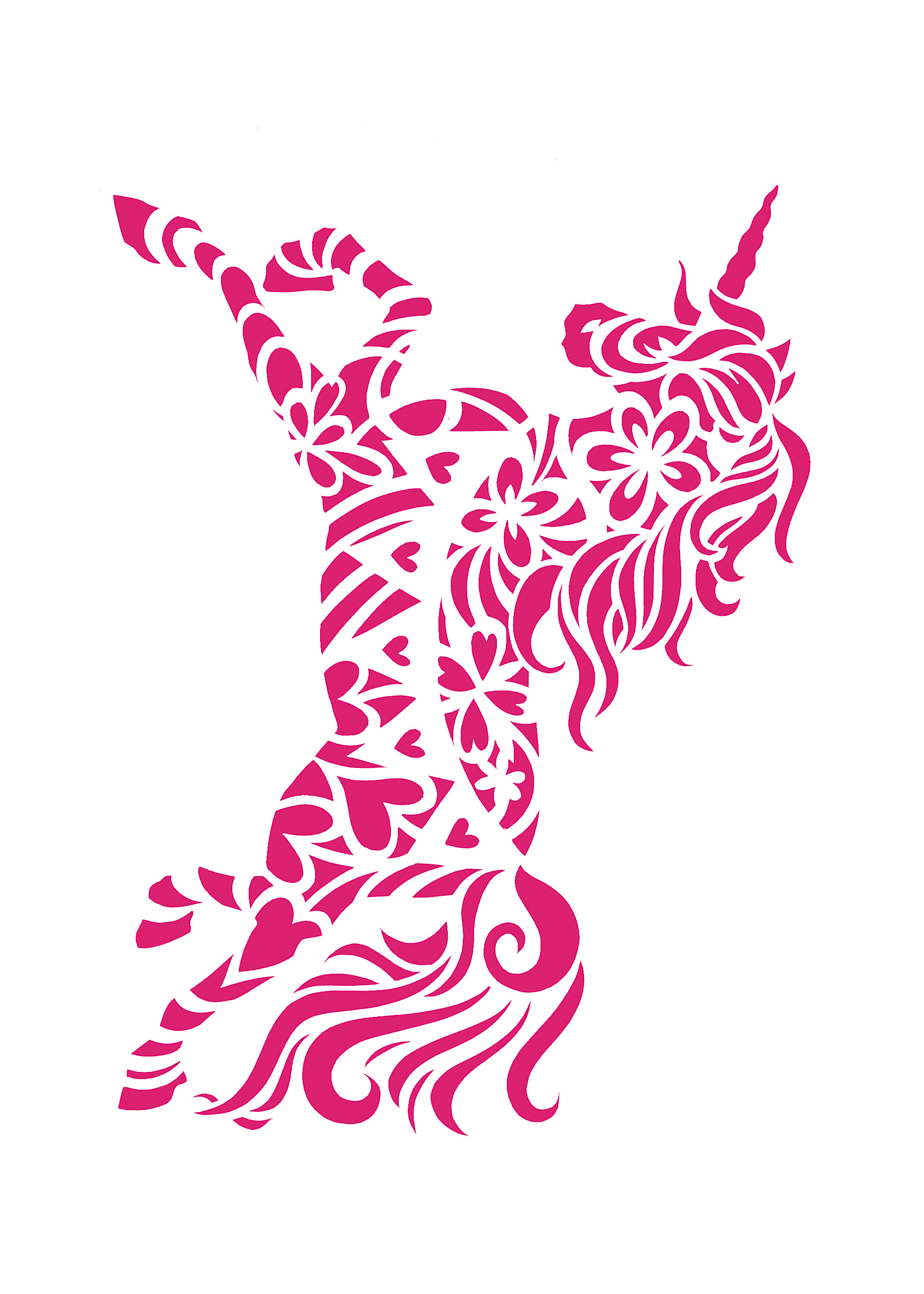 Download Unicorn Papercut